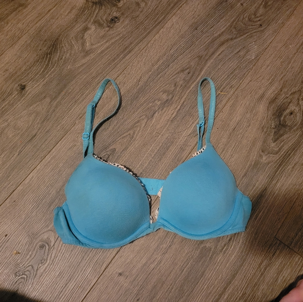 Blue Victoria's secret bra